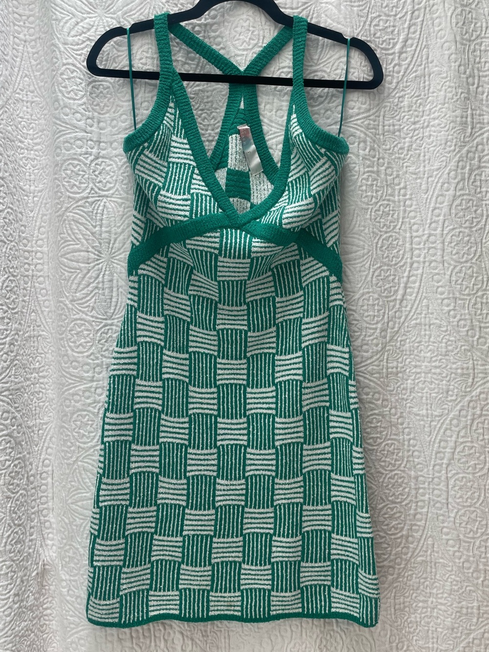 Free People Beach Justina Fauxchet Mini Dress